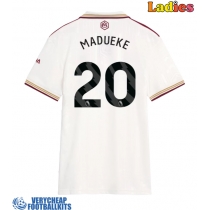 Arsenal Noni Madueke #20 Replica Third Shirt Ladies 2025-26 Short Sleeve
